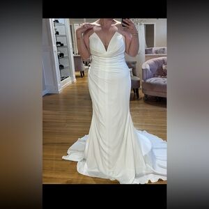 Elegant White Gown